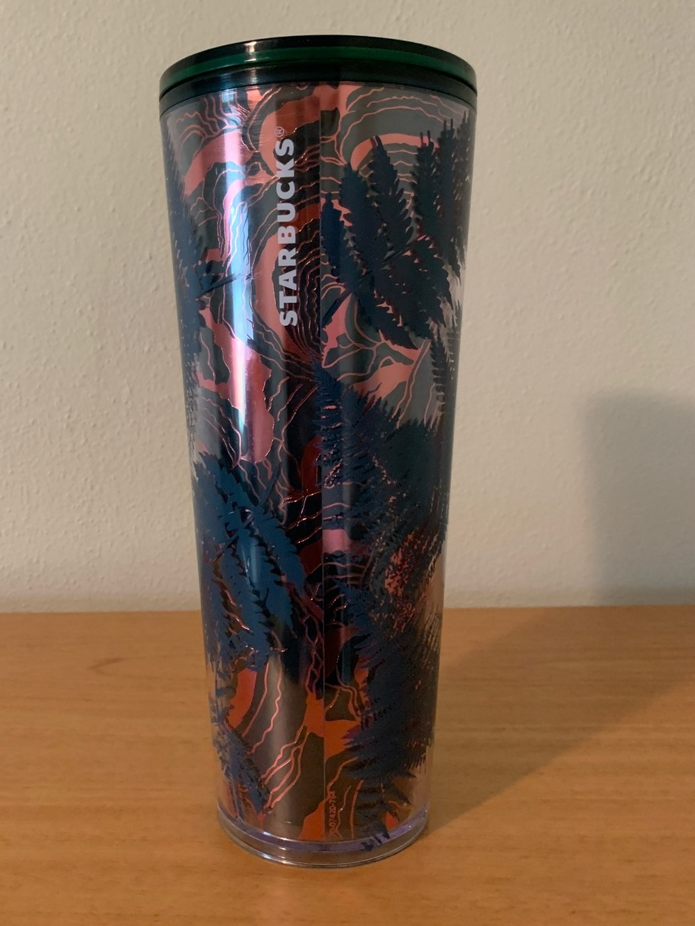 Starbucks Venti Tumbler Ocean Fern 24oz